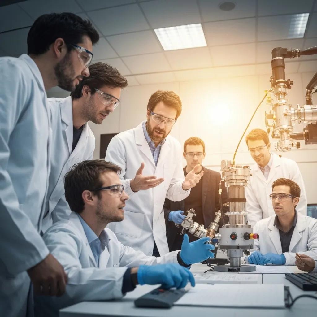 Project team discussing the roadmap for ISO 21001 certification implementation