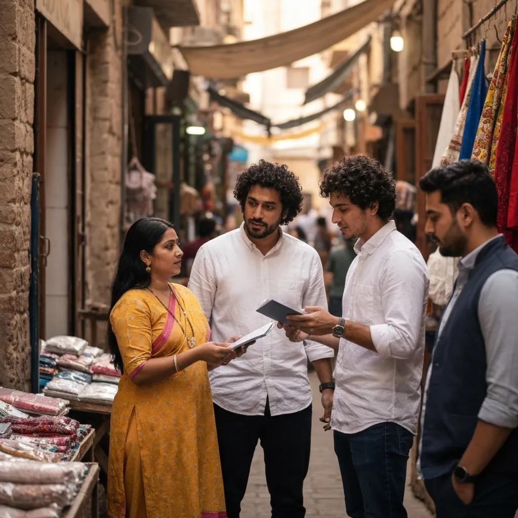 Diverse educational leaders collaborating on ISO 21001 certification strategies in a modern office