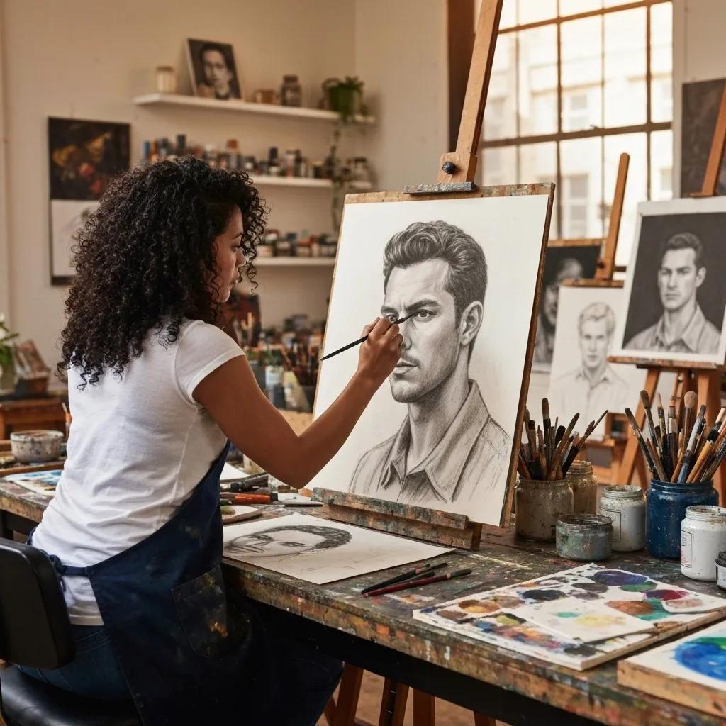 Diverse educators collaborating on ISO 21001 standards in a modern educational environment