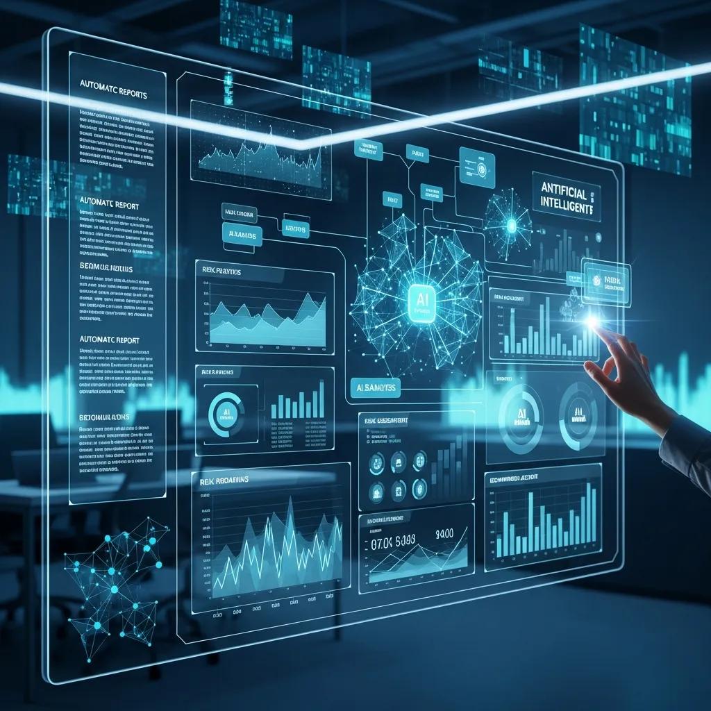 AI augmenting ISO 27001:2022 risk assessment with data visualizations