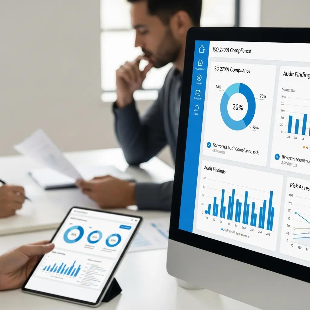Data analytics supporting ISO certification audits with AI