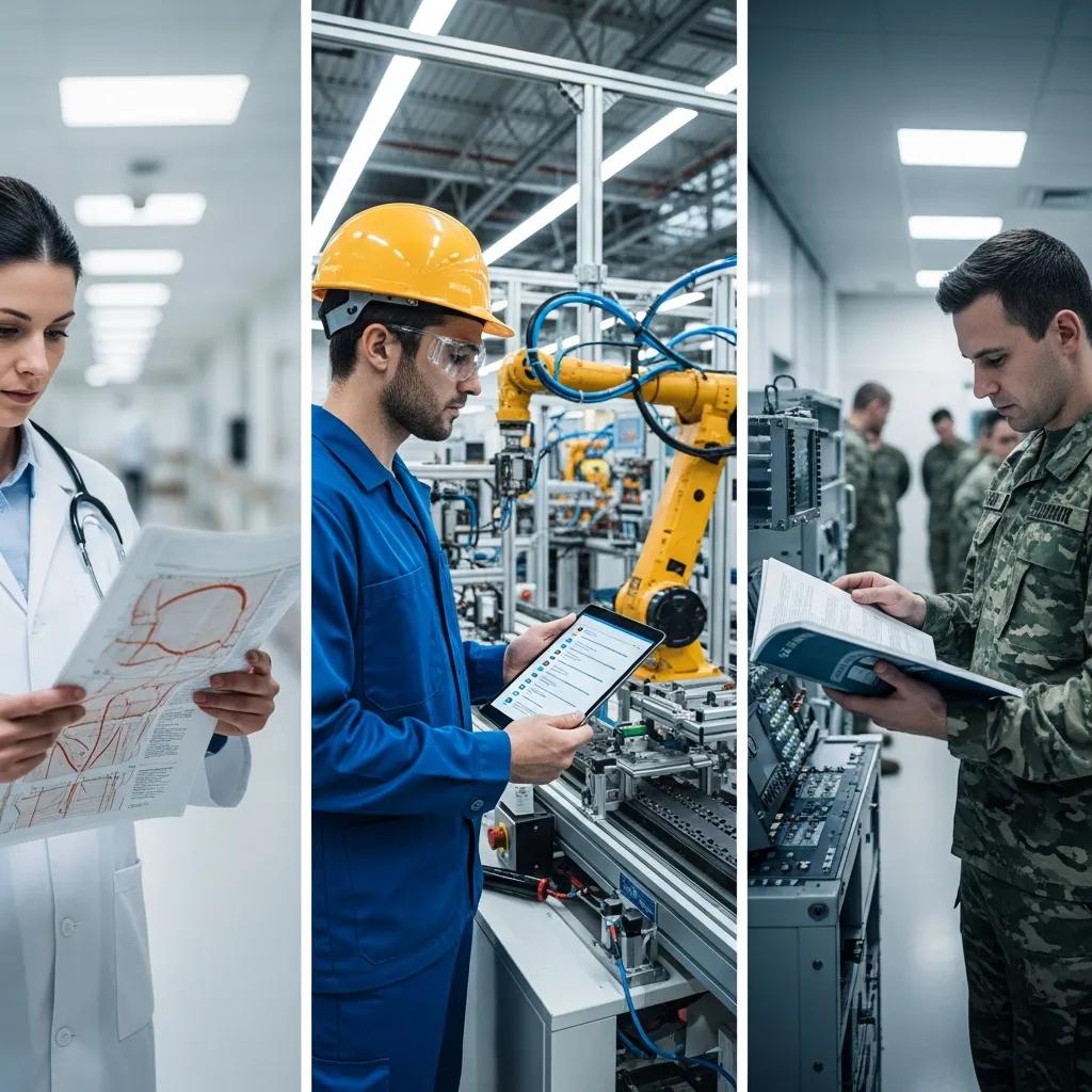 Auditors adapting ISO certification processes for different industries