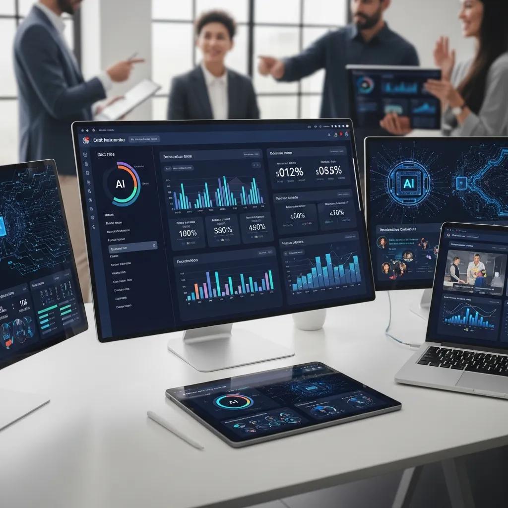 Illustration of AI tools applied to ISO 45001 audit workflows