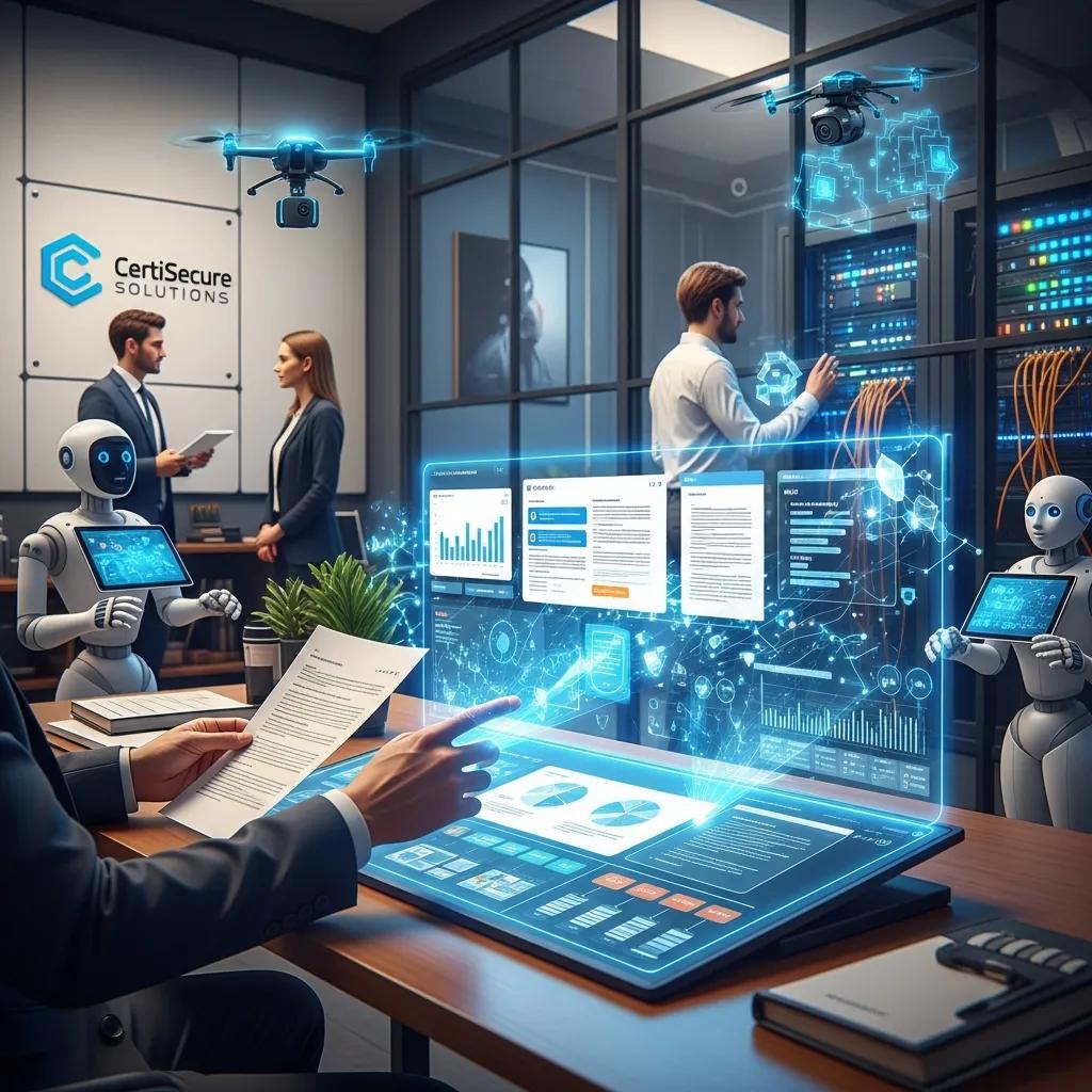 AI-enabled auditing integrated into the ISO 27001:2022 certification workflow