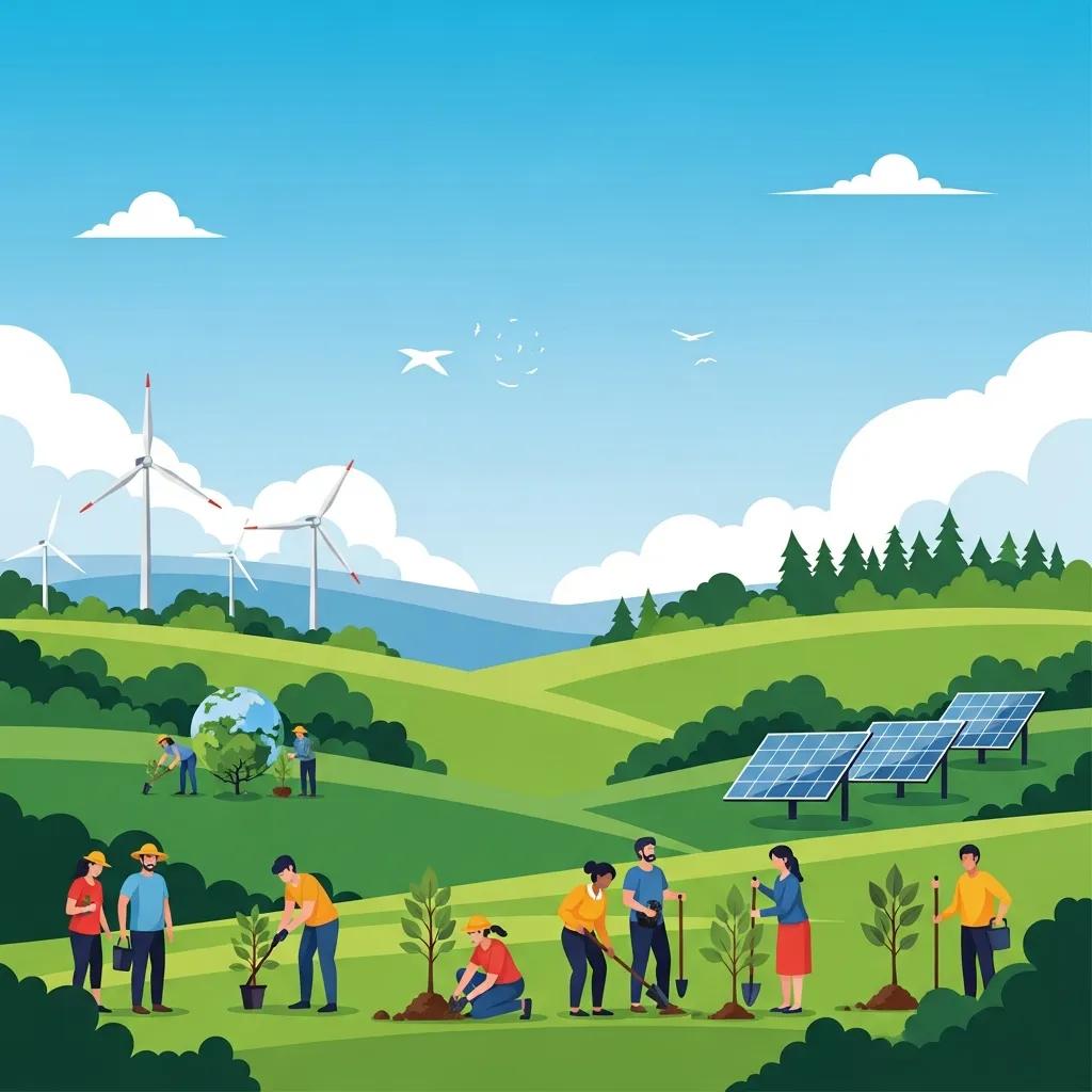 Practical sustainable measures demonstrating EIA and ISO 14001 working together
