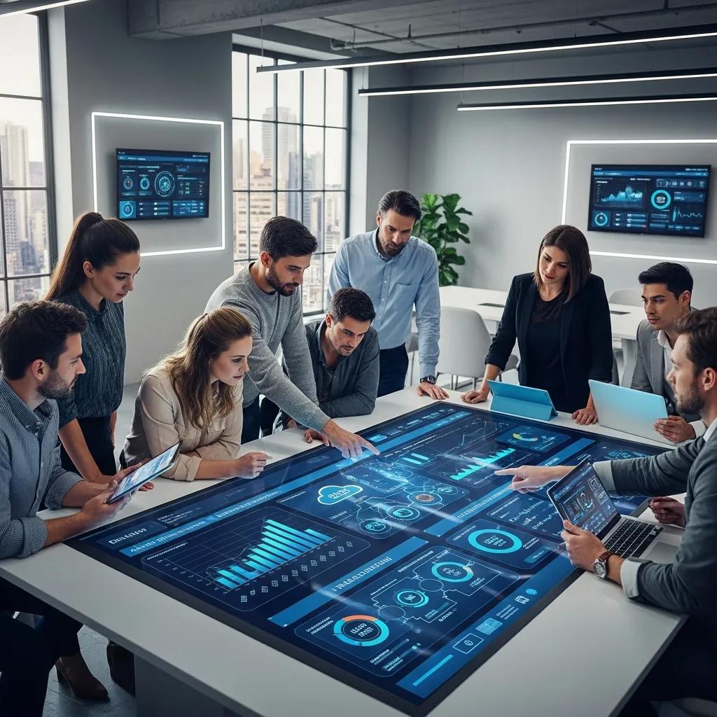 Team reviewing cloud security controls and architecture