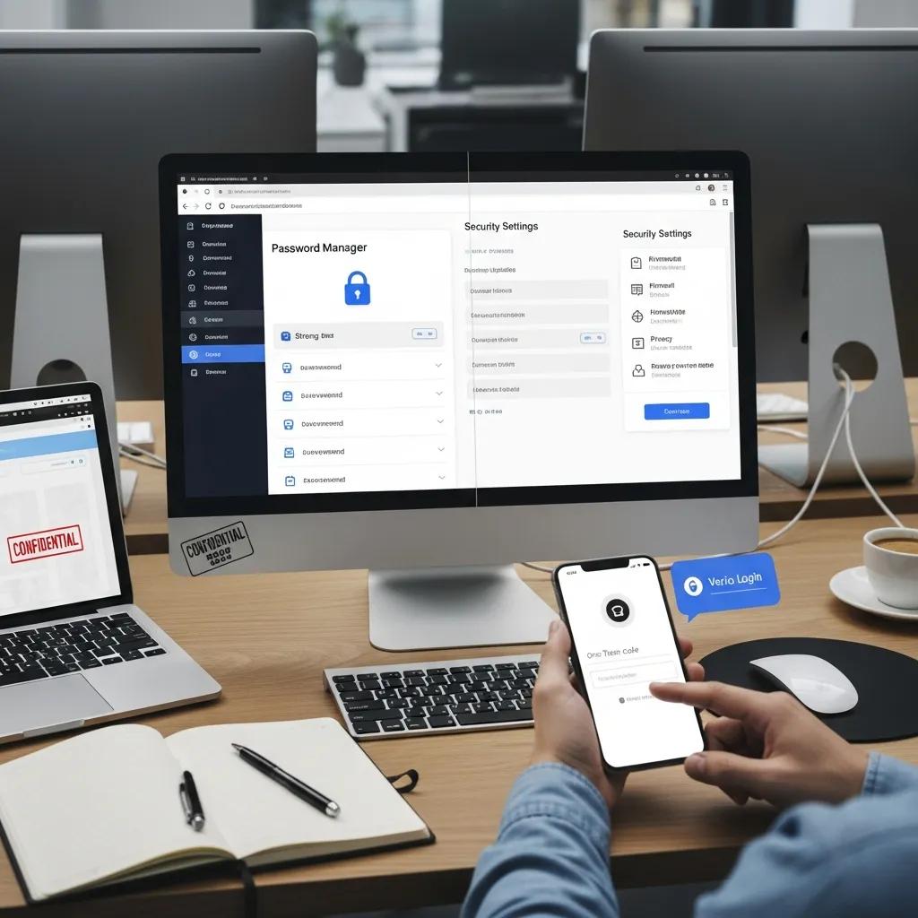 Practical cyber hygiene controls: password management and multi‑factor authentication